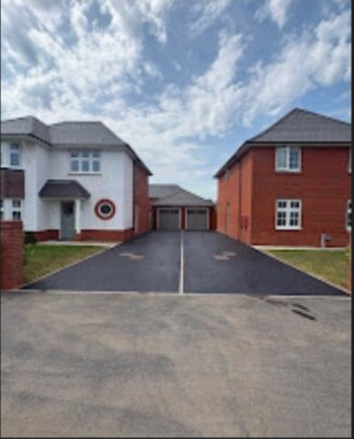 A completed driveway by CD Construction NW